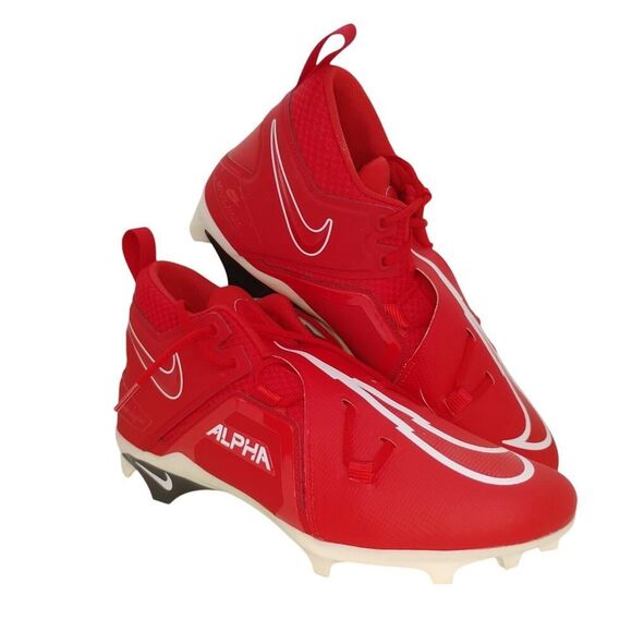 Nike Alpha Menace Pro 3 Mens NEW w/Tags Low Cut Football Cleats - sz. 15 - Picture 1 of 7